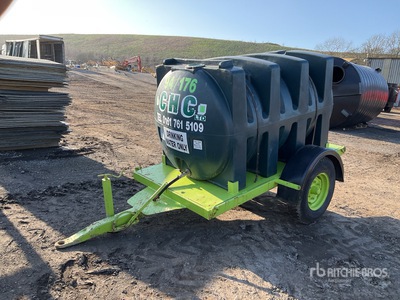 500 gal S/A Water Tank Trailer