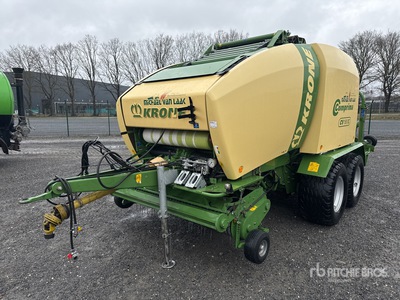 2015 Krone Comprima CV 150 Round Baler