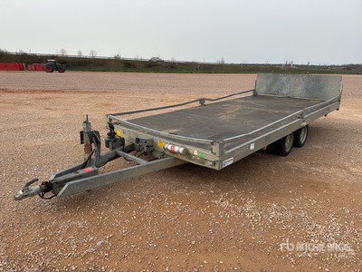 Hubiere H212L01CF Remorque 2 Essieux T/A Remorque pour équipement