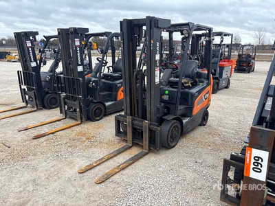 2019 Doosan GC25S-9LP 4600 lb Cushion Tire Gabelstapler