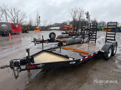 2021 Pratt CP0614 14 ft T/A Equipment Trailer