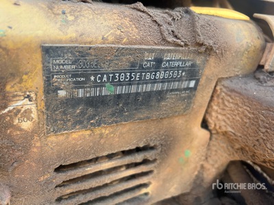 2015 Cat 303.5 Mini Excavator