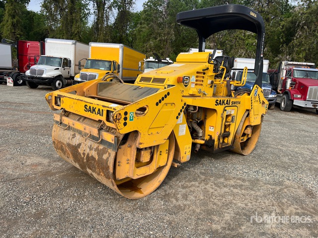 2017 Sakai SW654 Double Drum Roller