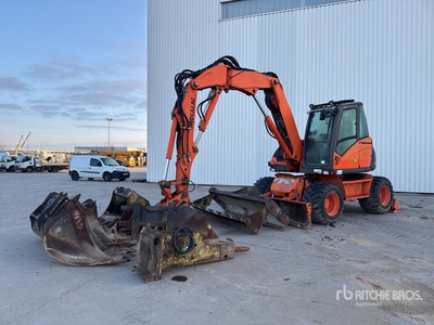 2016 Mecalac 714MW Pelle Sur Pneus Wheel Excavator