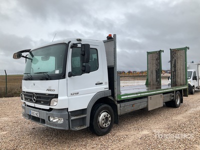 2009 Mercedes-Benz Atego Platte vrachtwagen