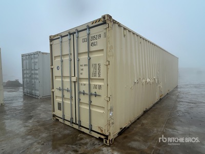 40 ft High Cube Kontener magazynowy