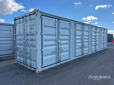 2026 40 ft High Cube Multi-Door Storage Container