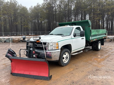 2011 Chevrolet Silverado 3500 HD 4x4 Snow Plow Truck