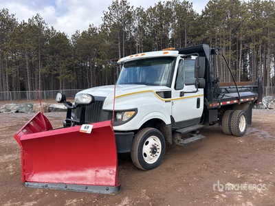 2014 International TerraStar Terrastar 4x4 Snow Plow Truck