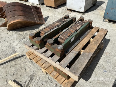 Quantity of (4) Hilman 600 Ton Load Moving Rollers