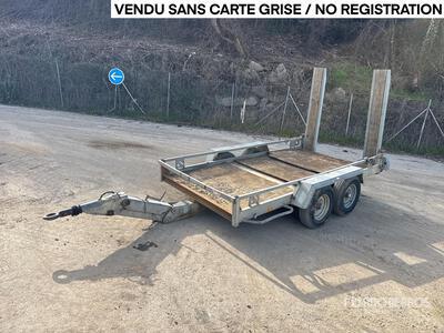 T/A Remorque Porte-Engin مقطورة معدات