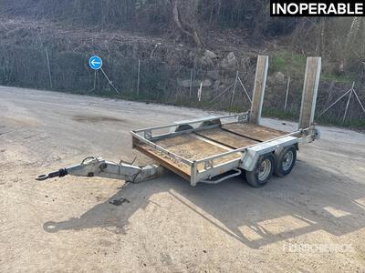 T/A Remorque Porte-Engin Remorque pour équipement (Inoperable)