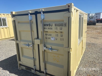 2026 9 ft 9 ft Storage Container (Unused)
