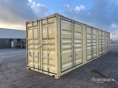 2025 40 ft High Cube Multi-Door Opslag container