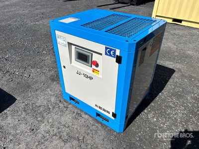 2026 Terratop JJ-10HP 1.1 m3/min Skid-Mounted Electric Screw Compresor de aire (Unused)