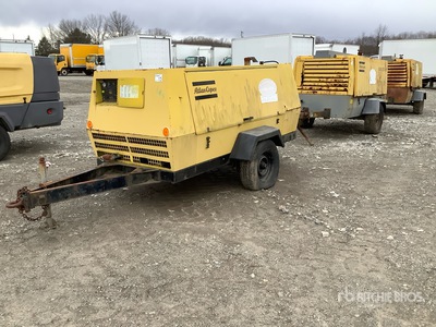 Quantity of (3) Atlas Copco 375 CFM 185 cfm Mobile Air Compressor (Inoperable)