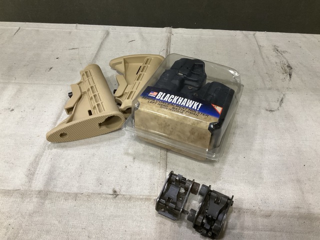 (2) Rear Sights, (30) Buttstock Subassemblies & Assorted Items