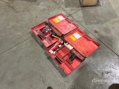 Quantity of (2) Hilti DX36M Powder Actuated Nail Stud Gun Różne