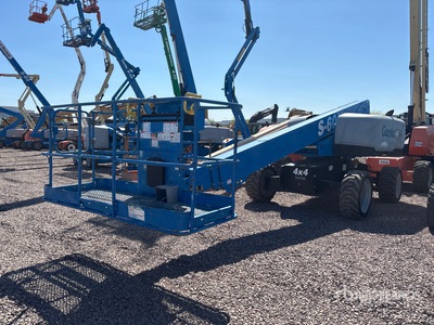 2018 Genie S60X 4WD Diesel Telescopic Boom Lift