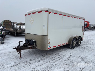 2010 CJay CJ716 16 ft T/A Remolque Cerrado