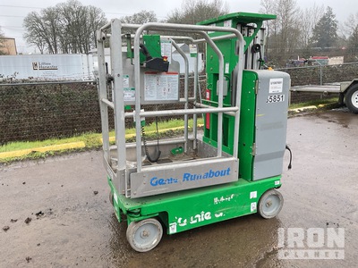 2017 Genie GR-15 Vertical Mast Lift