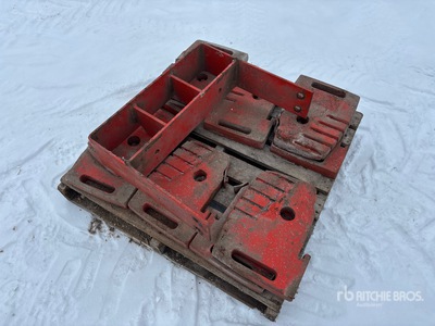 Quantity of (10) Tractor Weights