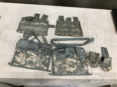 (340) Hand Grenade Pouches, (175) M4 Three Mag Pouches & Assorted Items