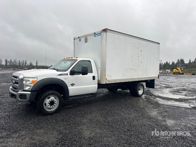 2014 Ford F-450 XLT 4x2 Gesloten vrachtwagen