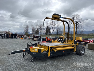 2020 Tanco 1814ARC 7 ft 9 in x 6 ft Tow-Behind Hydraulic Bale Wrapper