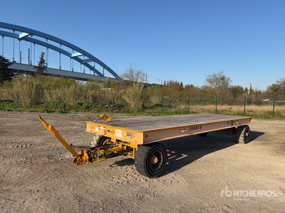 2018 Miloco MS1164150000003 12000 kg 6 m Remorque 2 Essieux T/A مقطورة معدات