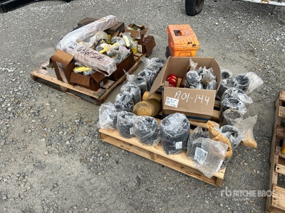 Quantity of electro fusion couplers and pigs