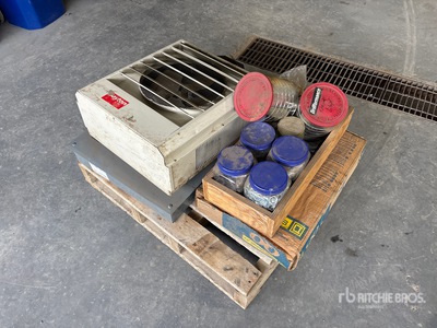 Quantity of 3 Breaker panels and 2 heaters Divers