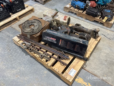 Quantity of Qty of U-joint ,CV front axle, brake plate cover, and brake drum kit Axle