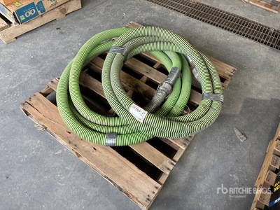 Quantity of (2) 2 in x 30 ft 150 Psi Suction Hose