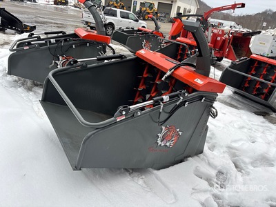 Strawmaster SMMI-4 Skid Steer Bale Shredder/Spreader Divers - Accessoires agricoles