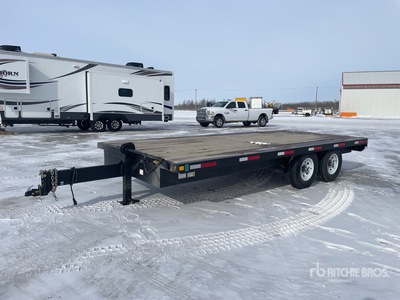 2024 Real Industries 9974 lb 18 ft T/A Equipment Trailer (Unused)