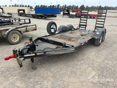 2020 Pratt CP0614 14 ft T/A Apparatuur aanhangwagen