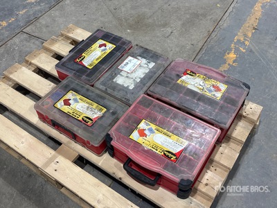 Quantity of (6) Boxes of Brass Air Fitting kits