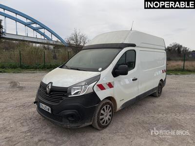 2016 Renault Trafic dci 125 Vehicule Utilitaire Fourgon cargo (Inoperable)