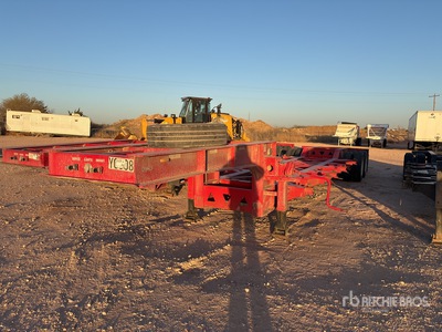 2024 TTSA Chassis-SB 2024 20 ft T/A Sand Box Remolque Portacontenedores