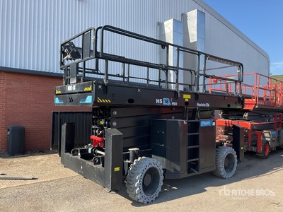 2021 Haulotte HS18E PRO 4x4 Electric منصة رفع متحركة