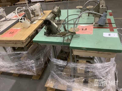 (4) Assorted Industrial Sewing Machines