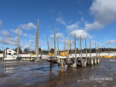 2024 Deloupe 50 ft Quad/A Remolque de troncos