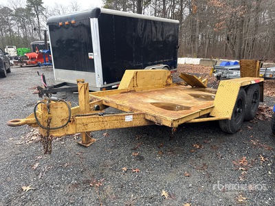 1986 Beck 10 ft T/A Przyczepa użytkowa