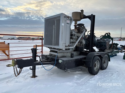 2014 Cornell 8NHTA-RP-EM18DB-1 Trailer-Mounted Water Pump