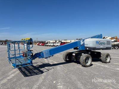 2016 Genie S60X 4WD Diesel Plataforma Elevadora Telescópica