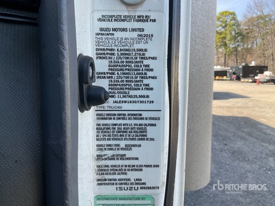 2016 Isuzu NRR 4x2 Moving Van Truck