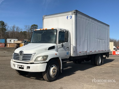 2007 Hino 268 4x2 Moving Van Truck