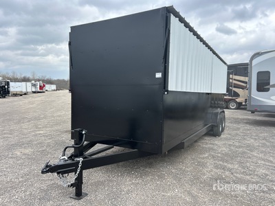 2025 CM 24 ft T/A BBQ Pit フードトレーラー