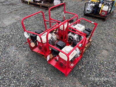 Quantity of (4) Honda GX200 Water Pump